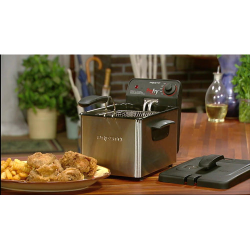 Presto Stainless Steel ProFry* Immersion Element Deep Fryer & Reviews